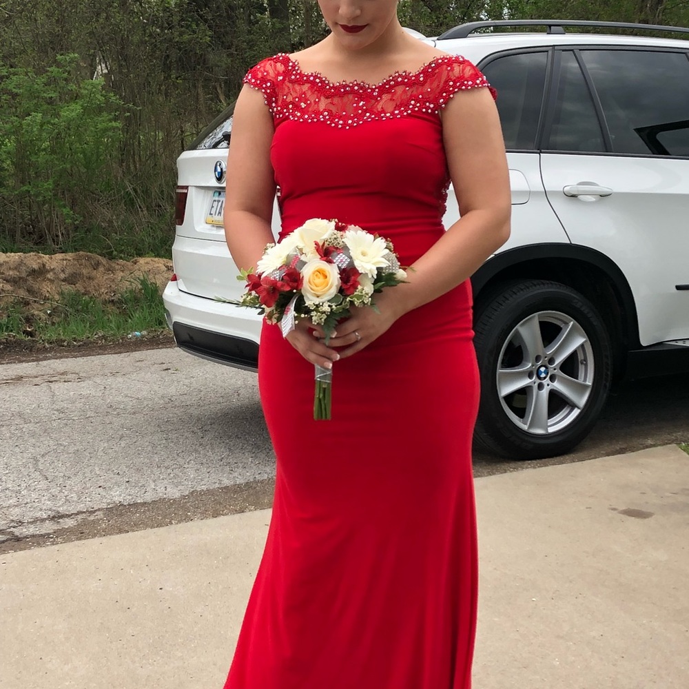 Red Homecoming/Prom Gown